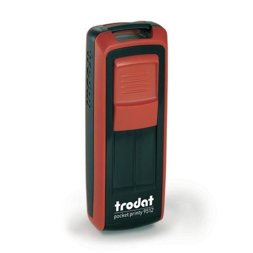 Sello de bolsillo Trodat Pocket Printy 9512 de 47 × 18 mm